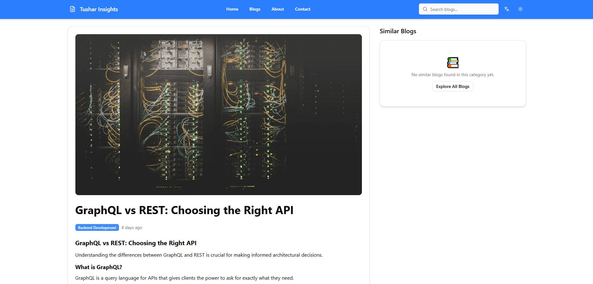 Tushar Insights screenshot 4
