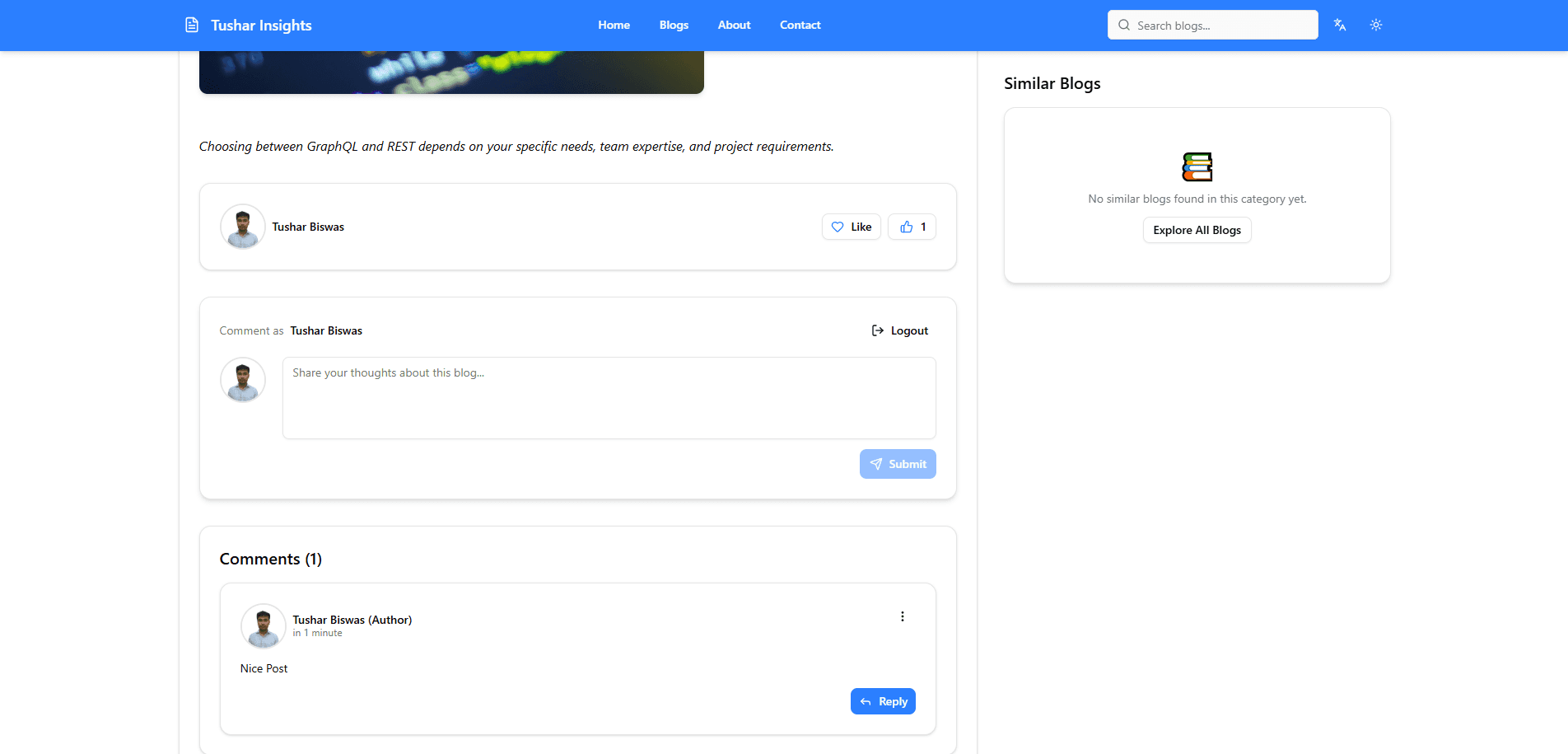 Tushar Insights screenshot 5